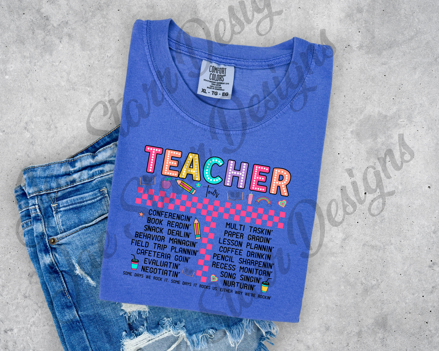 Teacher Tour Shirt