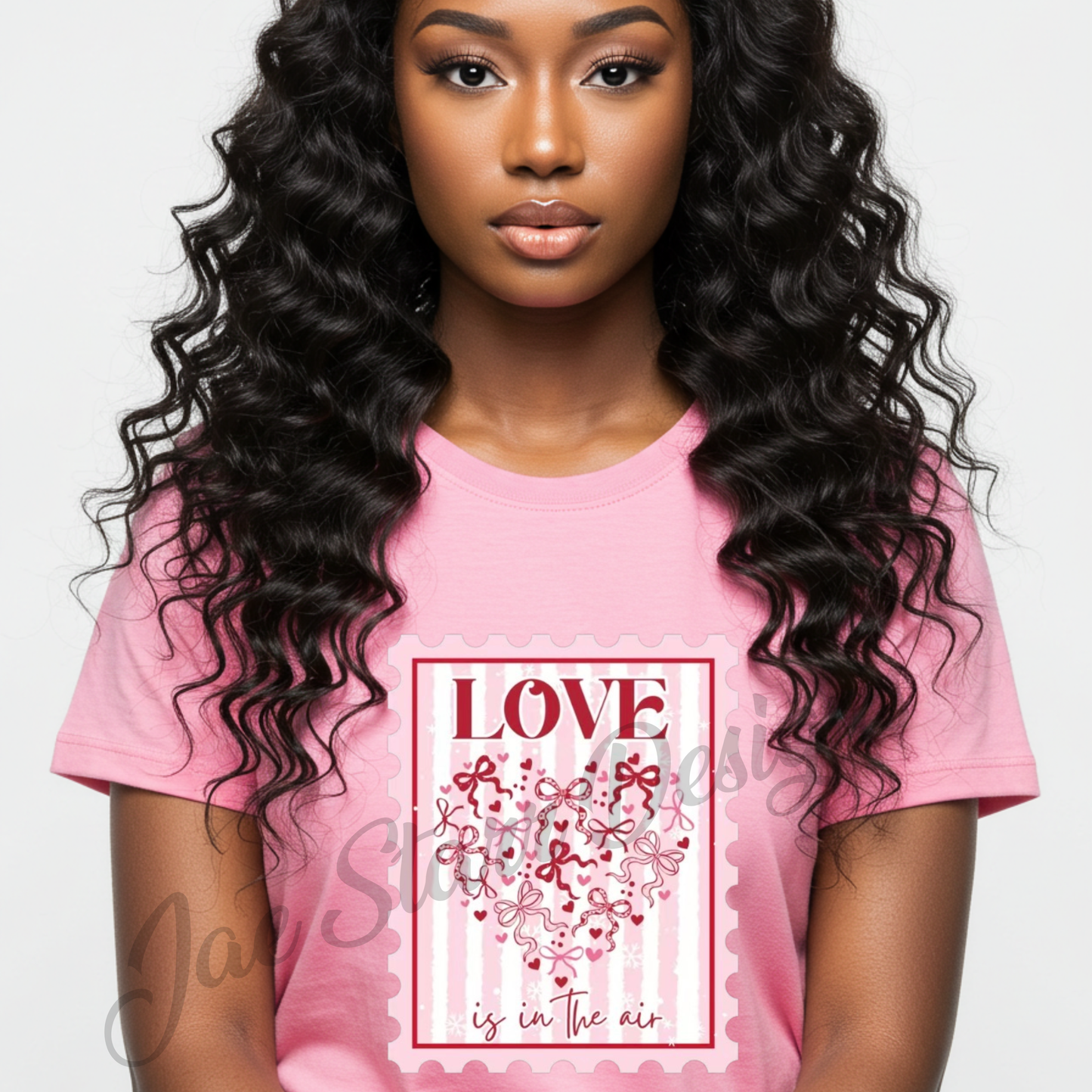 💌 Love Is in the Air Stamp Tee