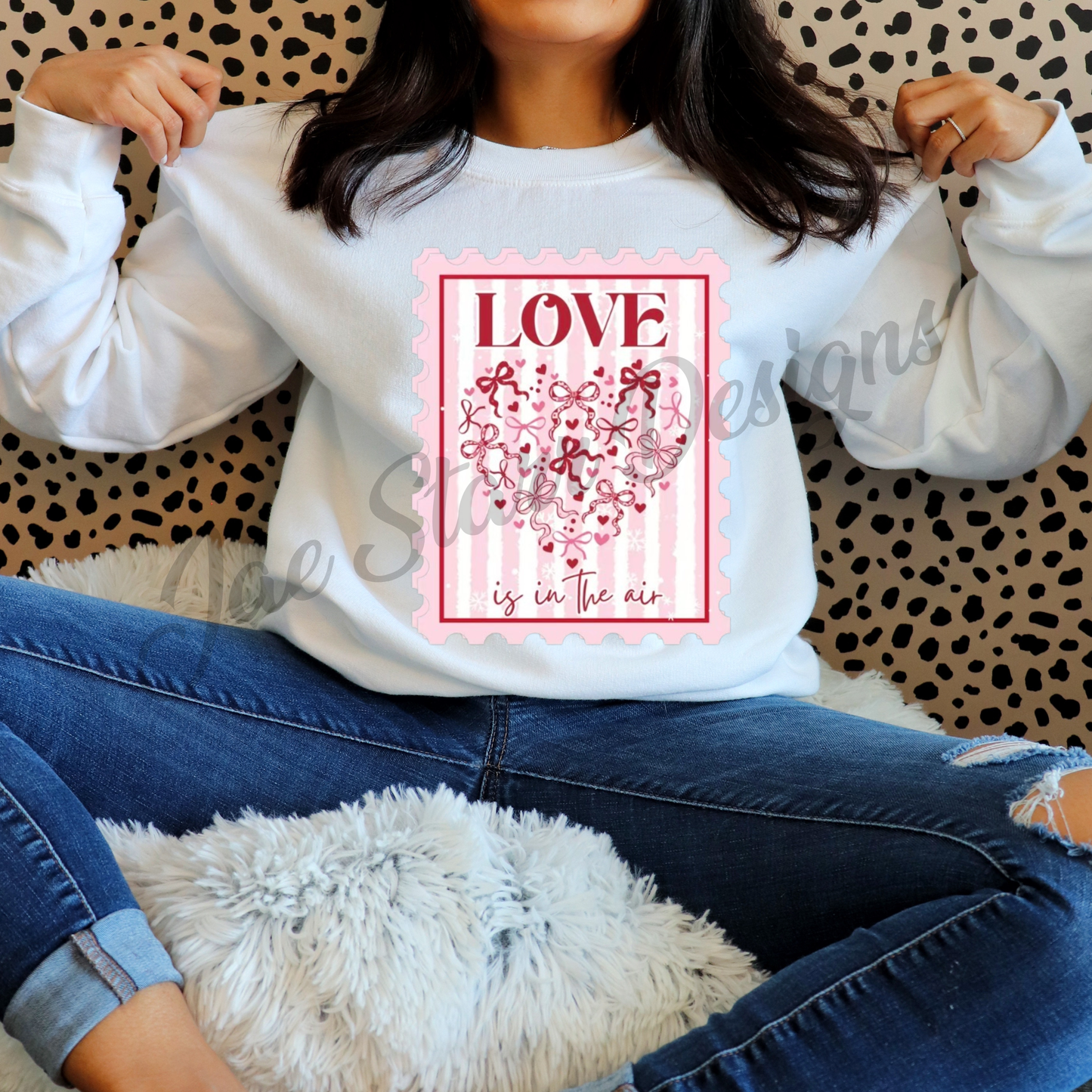 💌 Love Is in the Air Stamp Tee