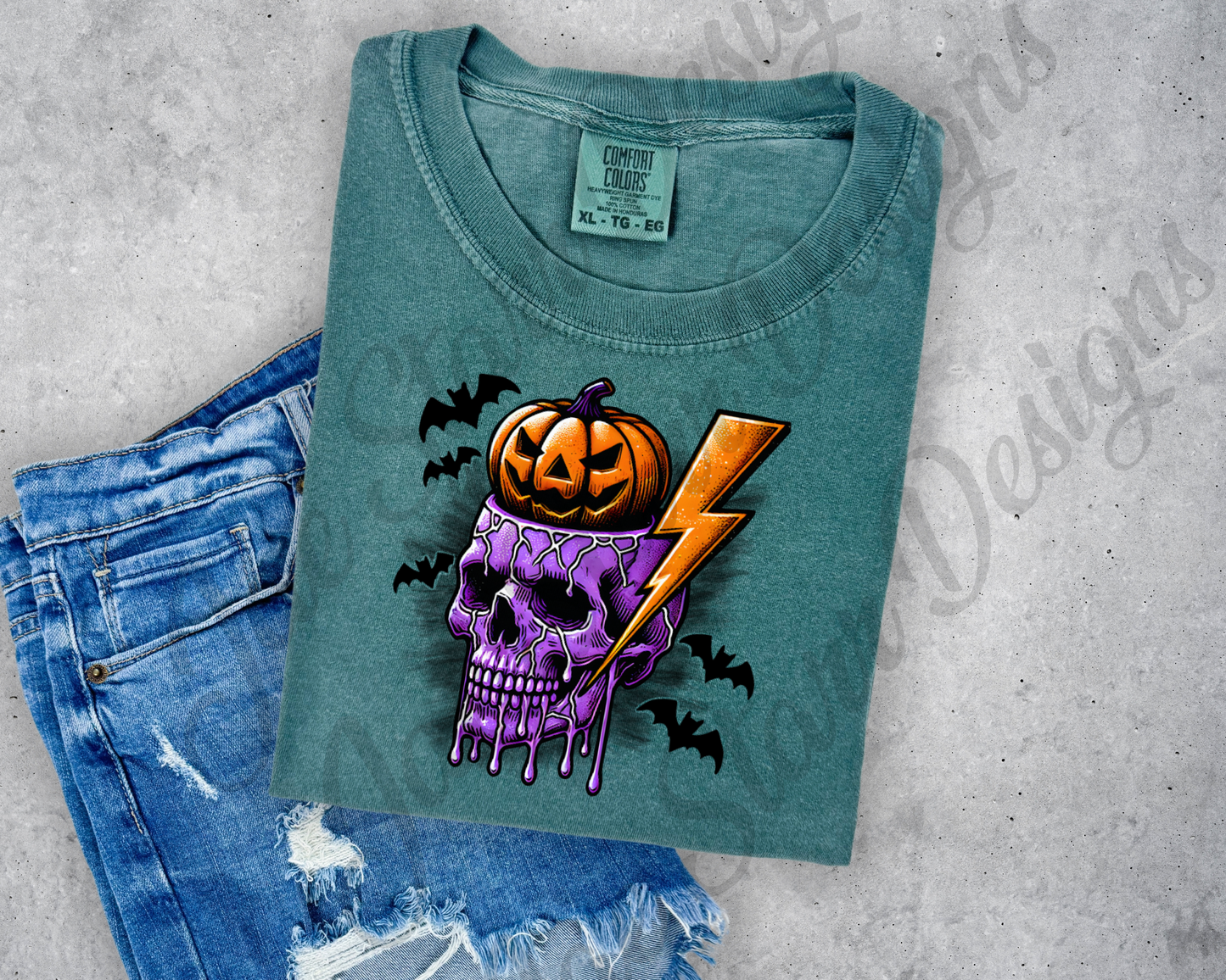 Pumpkin Skull