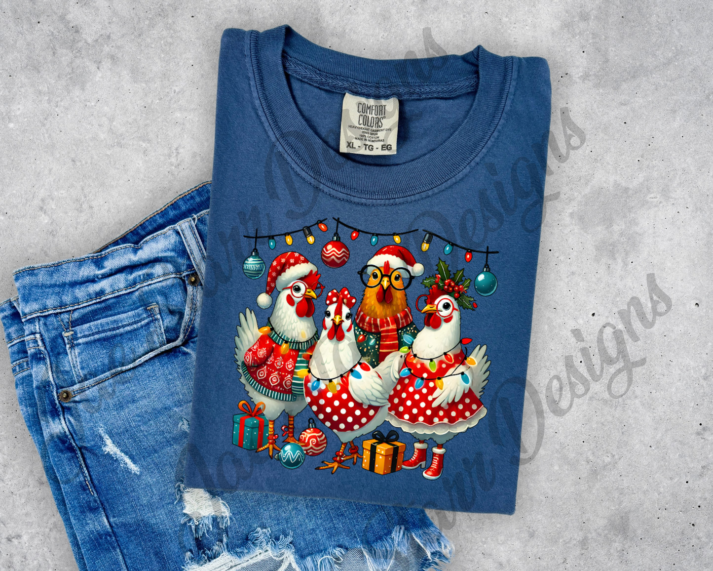 Chicken Christmas Lights