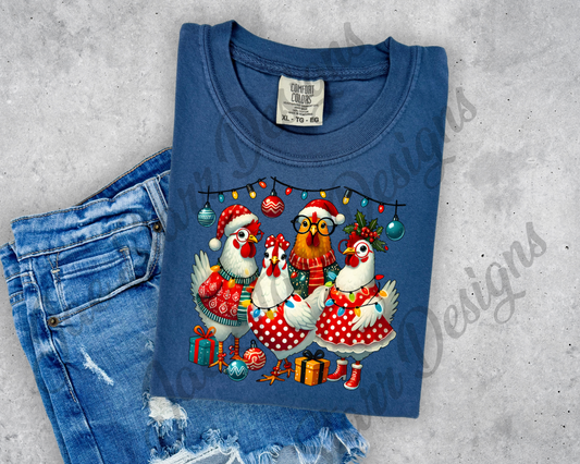 Chicken Christmas Lights