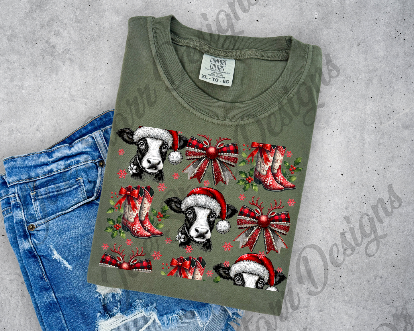 Christmas Cow