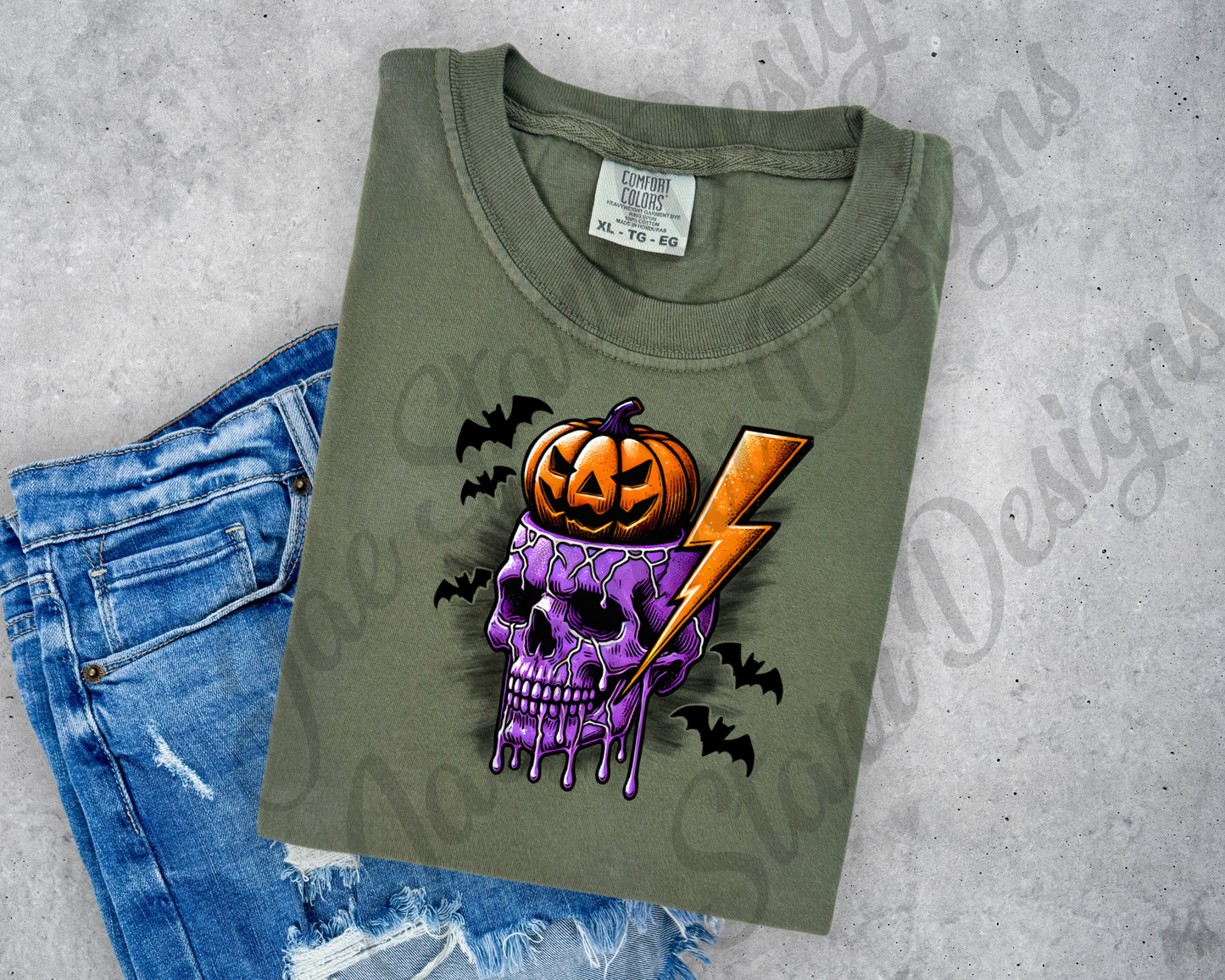Pumpkin Skull