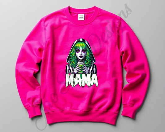 Spooky Green Mama